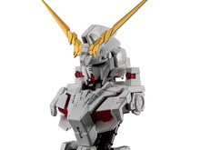 「ユニコーンガンダム」胸像モデルDX弾が再販!全種揃えて「デストロイモードグリーンフレームver.」を再現 画像