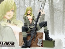 『メタルギア ソリッド』美少女になった「スナイパーウルフ」フィギュアが再販！大胆にはだけた胸元や、ライフルのゴツさも堪らない 画像