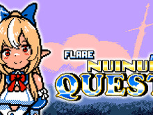 ホロライブ・不知火フレアが“しらけん”メンバーを救うべく立ち上がる！「holo Indie」新作『FLARE NUINUI QUEST』10月24日リリース 画像