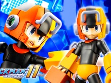 【UPDATE】『ロックマン11』より「パイルドライブVer.」「スクランブルサンダーVer.」のロックマンがプラモデルに！広い可動域でスライディングやジャンプまで再現 画像