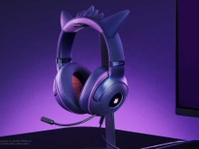 『ポケモン』ゲンガーと「Razer」のコラボヘッドセット登場！ゲンガー耳とふさふさが可愛い…けど発売は中国のみ 画像