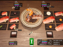 焼肉の食材でどれだけ生き残れるか?『焼肉パーティーサバイバル』Steamでリリース―栄養バランスも重要、満腹になったらスクワットで運動だ 画像