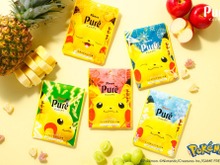 ピカチュウ型のグミが可愛い！「ピュレグミポケモン」第8弾「ミックチュウフルーツ味」登場―お口が可愛い描き下ろしパッケージも必見 画像