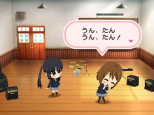 唯先輩、うんたんってなんですか?『けいおん! 放課後ライブ!!』ちびキャライベント動画公開 画像
