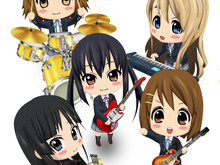 『けいおん! 放課後ライブ!!』、ちびキャラたちが低確率で公式サイトに出現 画像
