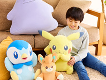 お家時間が楽しくなる『ポケモン』新作一番くじ発売！等身大のピカチュウにポッチャマ、耳が飛び出た「ヤドン鍋」も可愛い 画像