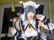 【コスプレ】『アズレン』チェシャーの王道的な可愛さは鉄板！猫耳メイドさんはお好きですか？【写真8枚】 画像