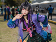 【コスプレ】恵まれたスタイルを活かす、躍動感あるポージング!「にじさんじ」狂蘭メロコになりきる注目レイヤー・碧ノゆゆ 画像