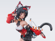 大胆に見せた背中が色っぽい！『ゼンゼロ』から「猫又」がフィギュア化―武器片手の“にゃんにゃんポーズ”もキュート 画像