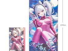 『勝利の女神：NIKKE』美しい夜空に映えるアリス、レッドフードたち！「満月の下でニケと共に」イラストのアクリル色紙BOXが予約受付中 画像