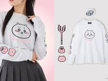 遊び心たっぷりの「ちいかわ」ロングスリーブTシャツ5種が本日12月25日12時より発売！袖には“草むしり検定”や“さすまた”などデザイン 画像