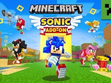 音速ハリネズミが『マインクラフト』の世界を駆け抜ける「ソニック」アドオンがマーケットプレイスにて配信! 画像