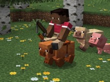 『マインクラフト』テスト版で15年の時を経て新種の「ブタ」が登場！全ての木々に落葉パーティクルを実装し「落ち葉」も追加するなど数々の新要素をお披露目 画像