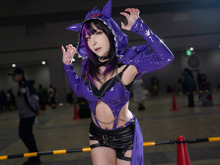 【コスプレ】ゲンガーがスレンダー美女に!?まさかのポケモン擬人化を披露した注目レイヤー・Alena【写真9枚】 画像