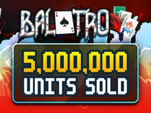 『Balatro』販売本数500万本突破！リリースから1年弱で達成 画像