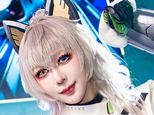【コスプレ】台湾美女レイヤー、スタイリッシュなポージングに猫耳がギャップ萌え!『ドルフロ2』ペリティアを披露【写真10枚】 画像