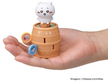 “ちいかわ”が樽から飛び出す!「キャラとび危機一発」新登場―ハチワレ、うさぎなど“黒ひげ”役のフィギュアは3種類 画像