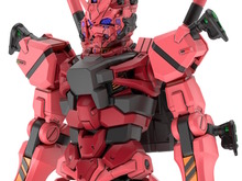 「ジークアクス」より新作ガンプラ「HG 赤いガンダム」続報!特徴的なビットは2基付属―ハンマーやシールドなど豊富な武装ラインナップ 画像