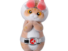 猫が仮面ライダーに変身!「仮面にゃいだー」全4種でカプセルトイに―ふわふわの「フロッキー加工」で肌触りも最高 画像