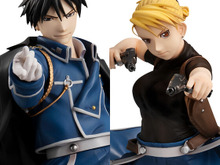 マスタング＆ホークアイのフィギュアが再販！「鋼の錬金術師」コートやジャケットをはためかせたクールなポージングが最高 画像