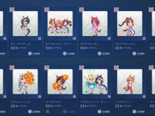 すべての購入には57万2,000ポイント必要！Steamポイントショップ『ウマ娘 プリティーダービー 熱血ハチャメチャ大感謝祭！』登場―アバターやステッカーなど250種類以上ラインナップ 画像