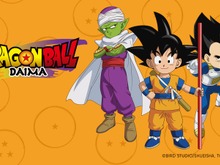 GUから「ドラゴンボールDAIMA」コラボアパレルが発売！小さくなった悟空やベジータ、ピッコロをクールにデザイン 画像