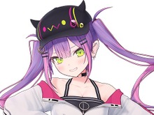 ショートパンツにヘソ出しで小悪魔可愛い!ホロライブ・常闇トワ、白い肌が輝くネオンカラーな“ポッパレ”彩色原型が初公開 画像