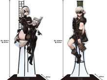 22万円の「2B」等身大アクスタは肉感たっぷり!『ニーア オートマタ』書店コラボが開催 画像