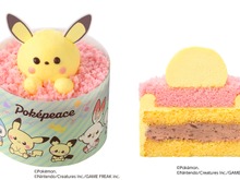 ピカチュウたちが可愛らしいケーキに!「ポケピース」より専用BOXに入ったコレクションが予約受付中ーパッケージデザインが素敵な焼菓子ギフトも販売 画像