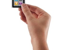 iPod nano 新型、マルチ・タッチインターフェイスを採用 画像