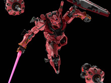 新作ガンプラ「HG 赤いガンダム」詳細解禁!特徴的なビットやシールドなど、バリエーション豊かな武装が付属 画像