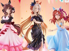 『ウマ娘』ドレス姿の「オルフェーヴル」たちが愛らしい!周年を彩った“5人”のプライズフィギュアが順次展開 画像