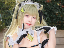 【コスプレ】可愛くて愛想よし、スタイル良しの3拍子!メイドの理想形『NIKKE』ソーダに癒されるご主人様続出【写真10枚】 画像