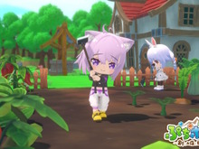 ホロライブメンバーたちと田舎ファンタジーな村でスローライフ!最大5人マルチも可能な『ぷちホロの村』Steam向けに2025年末リリース 画像