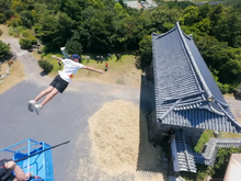 えっ、『アサクリ』のイーグルダイブって現実でもできるの!?真似厳禁、パルクールアスリートがやってのけた飛び降り、その高さはなんと… 画像