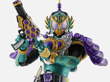 龍・砲・ハッハッハッ!「仮面ライダー龍玄」ブドウアームズがこだわり造形で“S.H.Figuarts”に出陣―ハンドガンも構えられる 画像