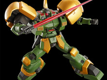 リーオーの重装甲カスタムMS「レオン」がHGガンプラ化!新規設定の専用武装「ウォーリアーアックス」が付属 画像