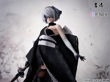 お値段約20万円の美しさ…!「ニーアオートマタ」より「2B」が大胆に着崩した“日本人形”でフィギュア化 画像