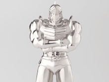 お値段約40万円!「キン肉マン」ロビンマスクが純プラチナフィギュアに―特製展示ケース&ゆでたまご嶋田先生のサイン入りBOX付き 画像