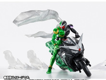 街を駆け抜ける「仮面ライダーW サイクロンジョーカー」を生み出せる!「風都探偵」アニメ化記念で“ハードボイルダー”可動フィギュアがリニューアル 画像