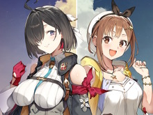 トリダモノ氏の描く「ユミア」が太ももムチムチ!『ユミアのアトリエ』発売記念で「ライザ」とのツーショットイラスト公開 画像