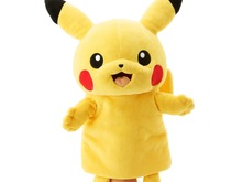 「ポケモンパペット劇場」略して「パぺモン」グッズが発売!ピカチュウたちのパペットぬいぐるみ、ゆびにんぎょうがラインナップ 画像