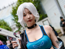 【コスプレ】台湾美女の『VALORANT』ジェットが蠱惑的!思わず目で追ってしまうスタイル【写真7枚】 画像