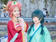 【コスプレ】主従の絆が尊い「薬屋のひとりごと」美少女レイヤー!玉葉妃と猫猫併せの雰囲気が最高 画像