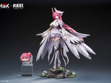 チラ見えする太もも!『勝利の女神:NIKKE』人気キャラ「ドロシー」が立体化―謎の生物「Doro」フィギュアも付属 画像