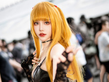 【コスプレ】台湾で見つけた金髪美女モデルによる「DEATH NOTE」ミサミサの絶対領域が眩しすぎる【写真6枚】 画像