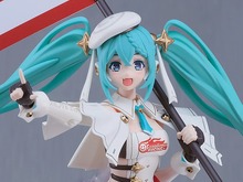 ムチムチの太ももが眩しい!トリダモノ氏デザインの初音ミク「PLAMATEA レーシングミク 2023Ver.」が再販 画像