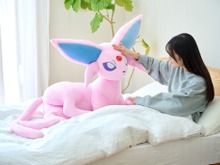 『ポケモン』エーフィ、ブラッキーの等身大ぬいぐるみ予約は6月16日まで! 画像
