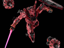 ジークアクスよりHGガンプラ「赤いガンダム」のパッケージ画像解禁!2基のビットとハンマーを操る姿がカッコイイ 画像