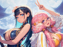 またムチムチだ!!『Stellar Blade』『NIKKE』SHIFT UP新作のキャライラストが公開―セクシー衣装身に纏う黒髪美女やもこもこピンク眼鏡美少女 画像